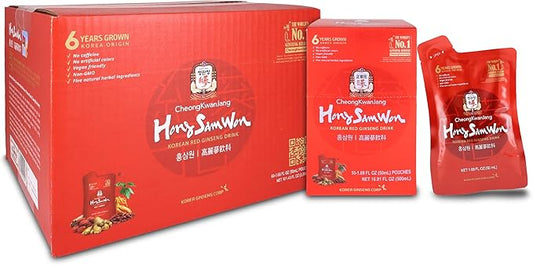 CheongKwanJang Hong Sam Won Korean Red 60P