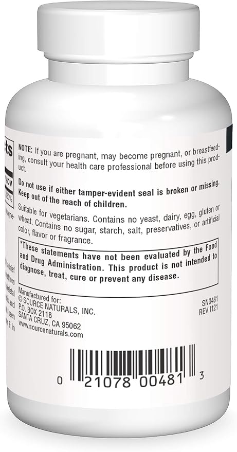 Source Naturals Vitamin E, 400 iu 50 Tablets