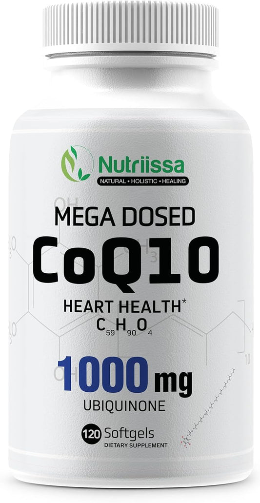 CoQ10 1000mg - High Dose for: