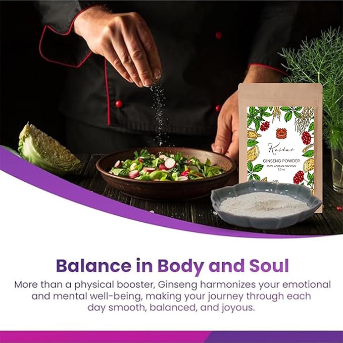 Organic Korean Ginseng Root Extract Powder