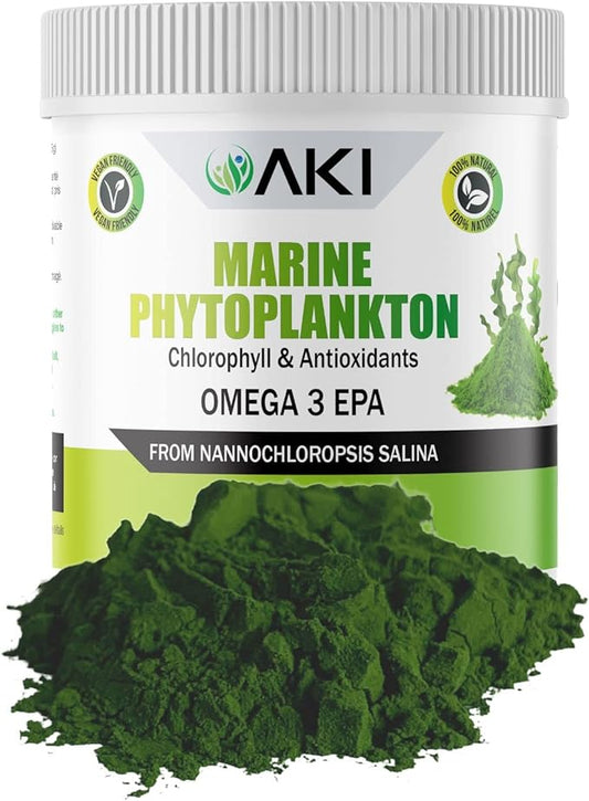 AKI Marine Phytoplankton Powder Omega-3 EPA (2 Oz 57G)