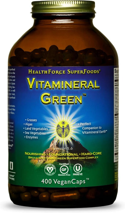 HEALTHFORCE SUPERFOODS Vitamineral Green 400 Capsules