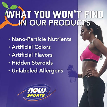 NOW Foods Sports Nutrition, Branched Chain Amino Acids, With Leucine, Isoleucine and Valine, 120 Veg Capsules