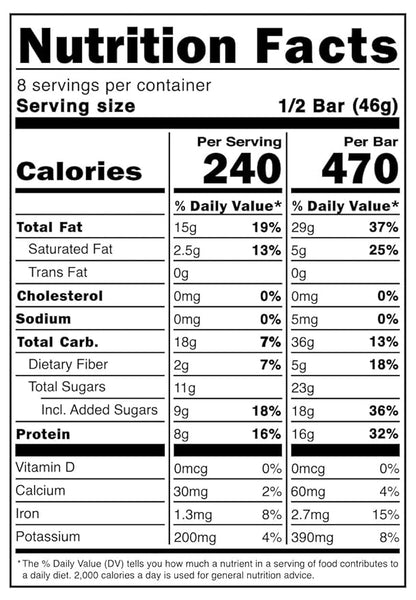 Protein Puck Plant Based Bars 12 grams 4 Count (1 Pack)