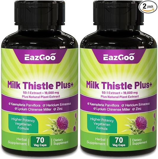 Milk Thistle Extract 380 mg, 80% 140 Veggie