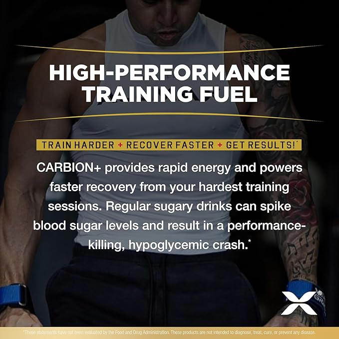 ALLMAX Nutrition - CARBION+ Workout Hydration Supplement Powder with Electrolytes, Supports Endurance, Recovery, and Exercise Performance, Gluten Free and Vegan, Unflavored, 25 Servings
