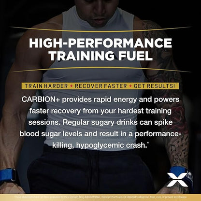 ALLMAX Nutrition - CARBION+ Workout Hydration Supplement Powder with Electrolytes, Supports Endurance, Recovery, and Exercise Performance, Gluten Free and Vegan, Unflavored, 25 Servings
