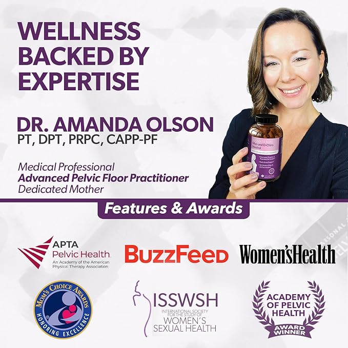 Intimate Rose Myo-Inositol & D-Chiro Inositol Supplement - Hormone Balance & Ovarian Support for Women - Ideal 40:1 Ratio, Vitamin D3 + Ashwagandha