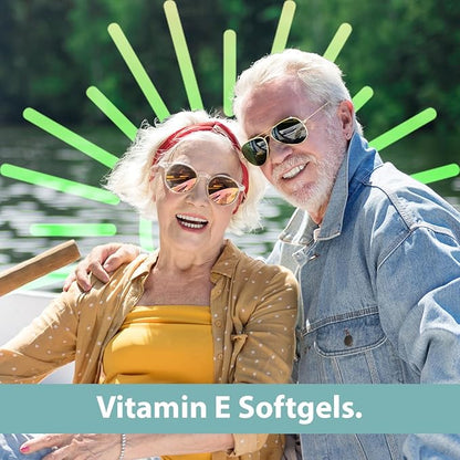 GeriCare Vitamin E Supplement 180 mg (400 IU) 100 Count 1)