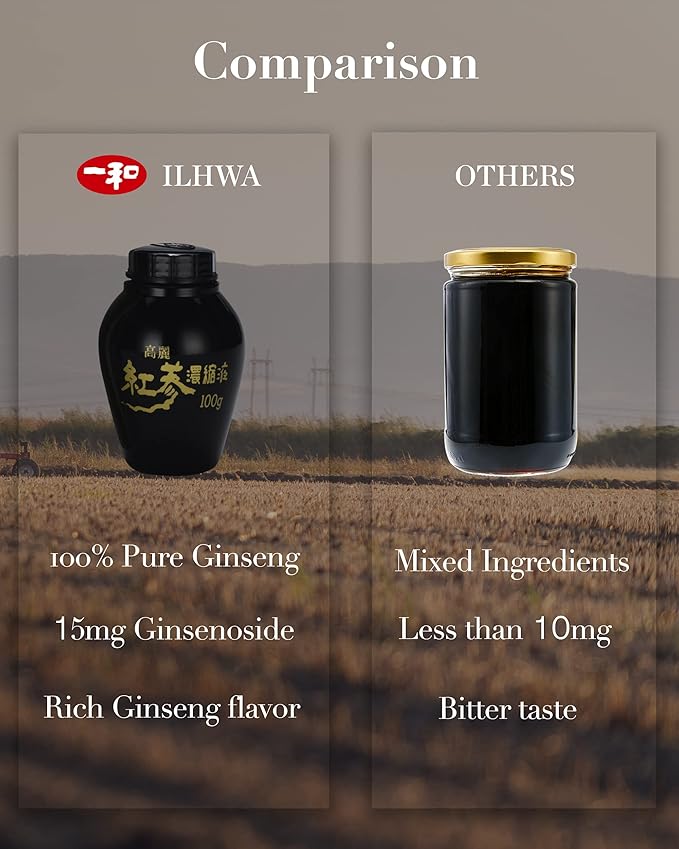 ILHWA Korean Concentrated Ginseng Extract (Concentrated 1.76 oz 3))