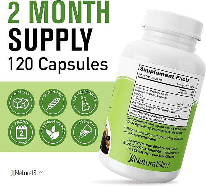NaturalSlim Constipend - Laxative for Constipation Relief, and Colon Cleanse Supplement - Stool Softener for Women and Men with Olive Extract - 120 Capsules