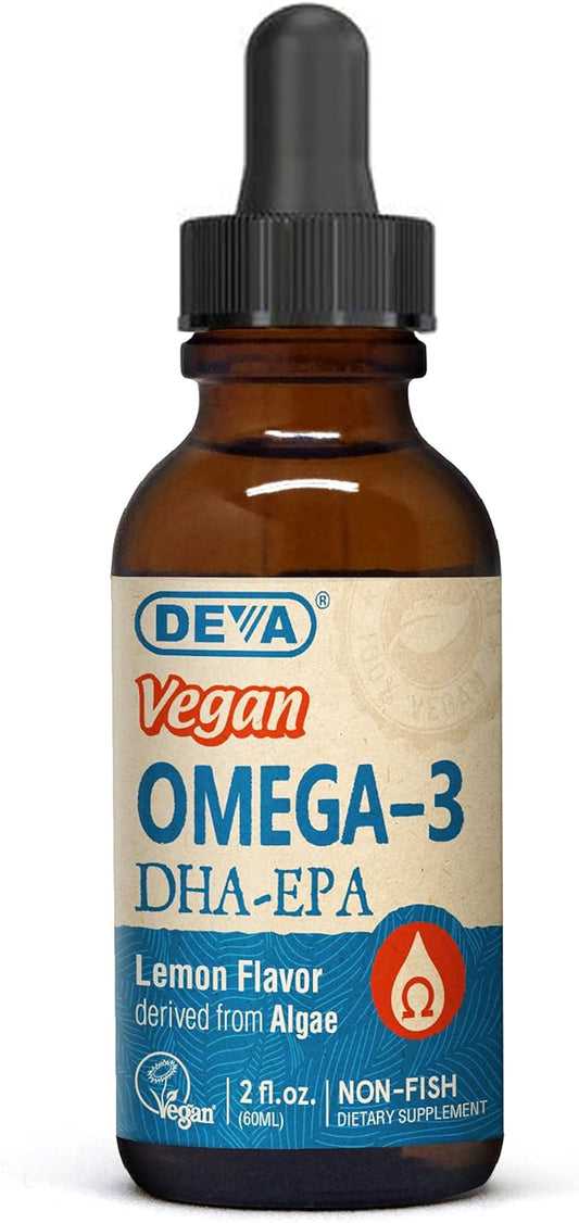 DEVA Vegan Omega-3 Liquid DHA 2 Ounce