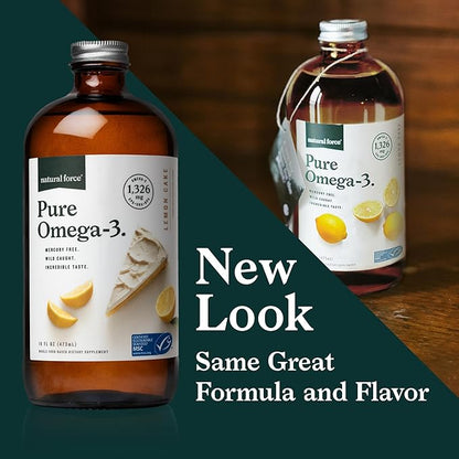 Natural Force Pure Omega 3 1,326 mg 16 Oz