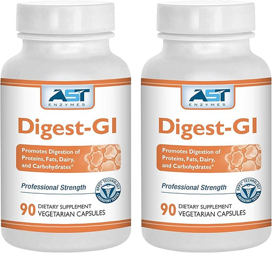 AST Enzymes Digest-GI Digestive Enzyme (90 x 2) Vegetarian