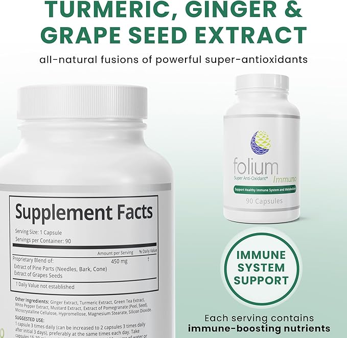 Folium Immuno Inflammatory Supplement and Pine