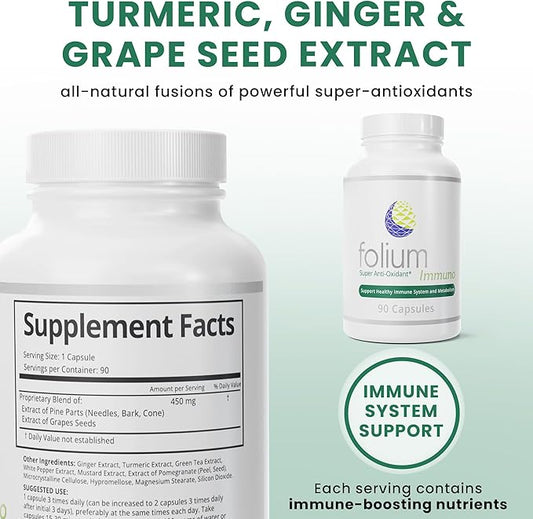 Folium Immuno Inflammatory Supplement and Pine