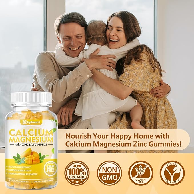 Calcium Magnesium Zinc with Vitamin D3 60 Count
