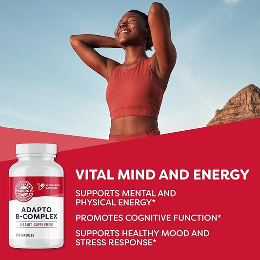 Vimergy Adapto B Complex, 120 Servings 8 B
