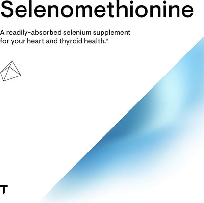 Thorne Selenium - 200 mcg Selenium 60 Capsules