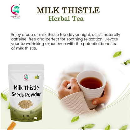 Milk Thistle Seed Powder 1 LB