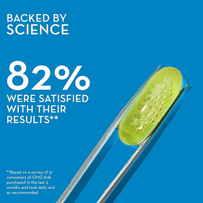 HUM OMG! Omega The Great 3 Fish (60 Softgels)