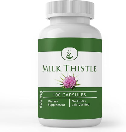 Pure Original Ingredients Milk Thistle, Always (100 Capsule)