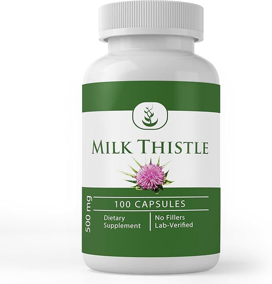 Pure Original Ingredients Milk Thistle, Always (100 Capsule)