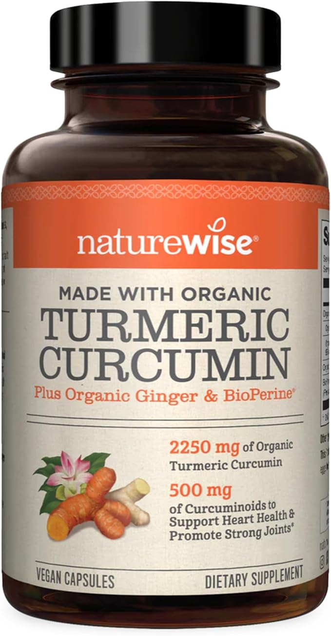 NatureWise Women's Multivitamin & Turmeric Curcumin 2250mg with 95% Curcuminoids