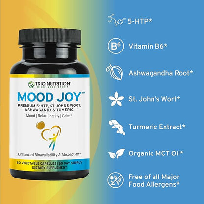 Trio Mood Joy 5-HTP, St 60 Day