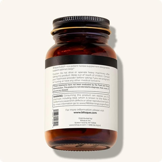 Blisque – Natural Sleep Aid Supplement 90 Capsules