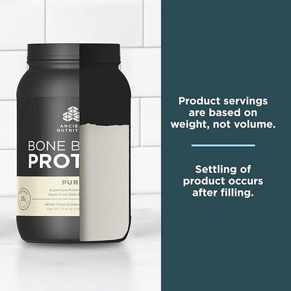 Ancient Nutrition Bone Broth Protein Powder, 20g Protein 40 Servings