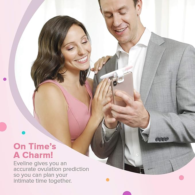 Eveline Digital Ovulation Test Predictor Kit 1 Cycle 99% Accuracy, 5 LH