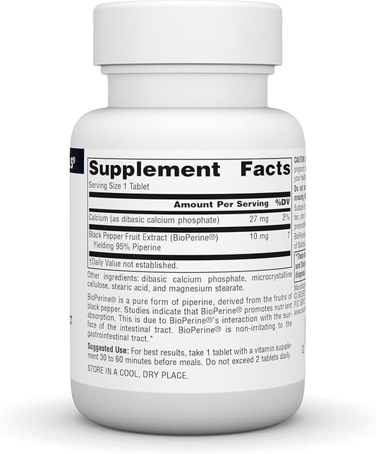 Source Naturals BioPerine 10 mg, 120 Tablets