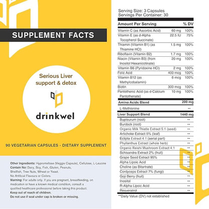 Liver and Herbal Support 90 Vegetarian
