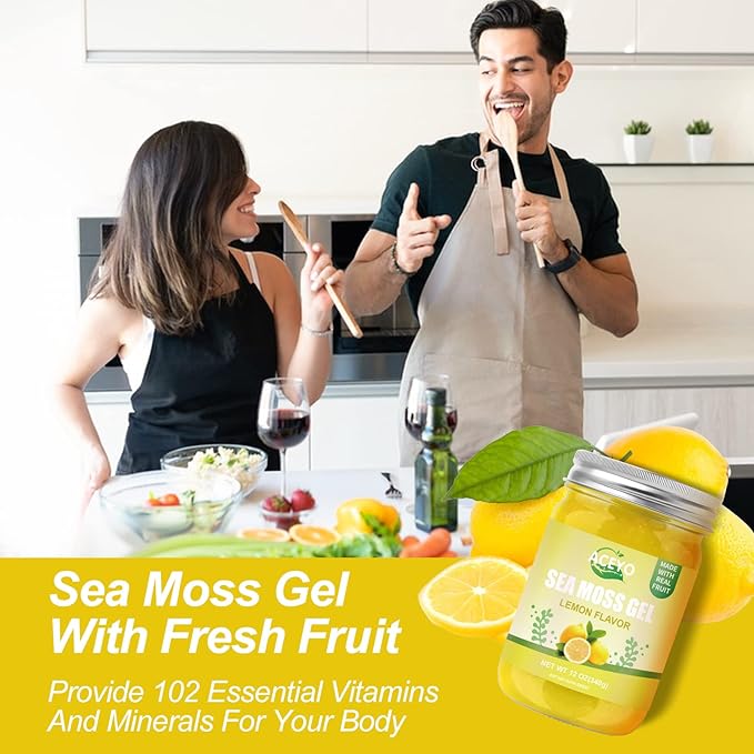 (12 OZ) Irish Sea Moss Gel 102 Vitamins