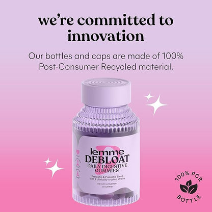 Lemme Debloat - Digestive & Gut 2 Clinically 3 Billion (60 Count)