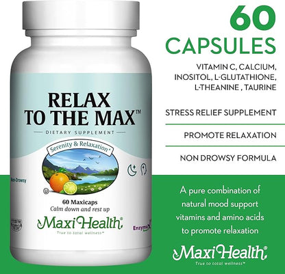 Maxi Health - Relax to The (60 Count)