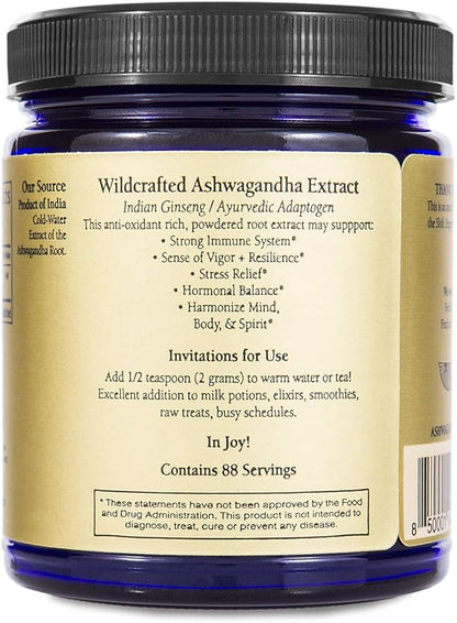 Sun Potion Ashwagandha (Wildcrafted) 111 Grams 88 Servings