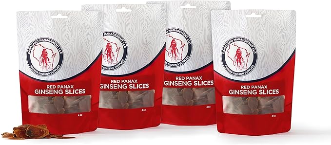Red Panax Ginseng Slices 16 oz