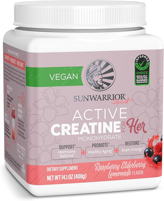 Creatine for Women Monohydrate Powder Micronized (50 Serving)