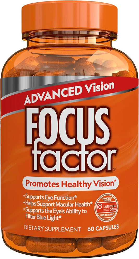 Focus Factor Advanced Vision Formula (60 Count) 2020 -
