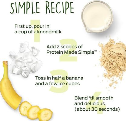 Vega Protein Made Simple, Dark Chocolate 9.6 oz