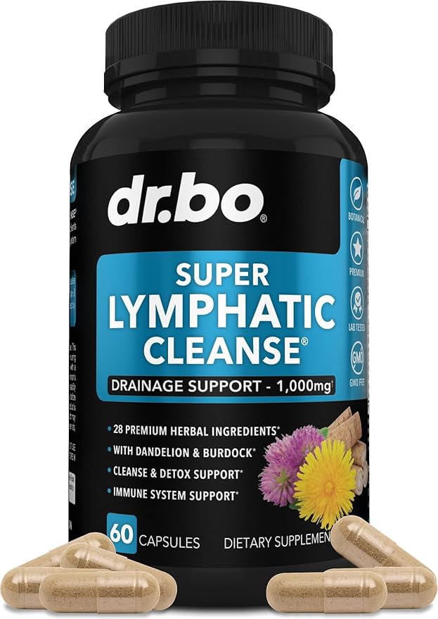 Lymphatic Drainage Supplements Pills