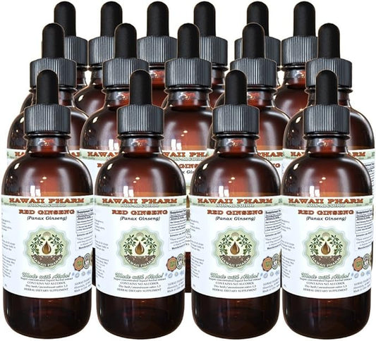 Red Ginseng Alcohol-Free Liquid Extract, Organic 15x4 fl.oz