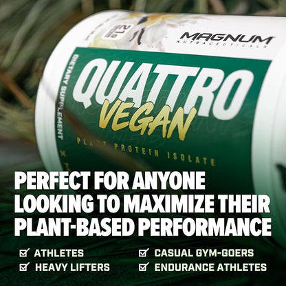 Magnum Nutraceuticals - Vegan Quattro Plant-Based 2lb