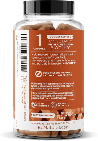 Vitex Pure 400 Mg Chasteberry – 60 Vegan