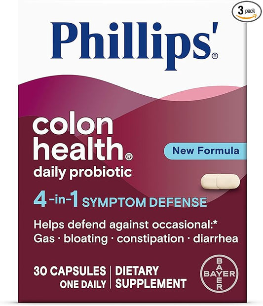 Phillips' Colon Health Probiotic Capsules, 30 3
