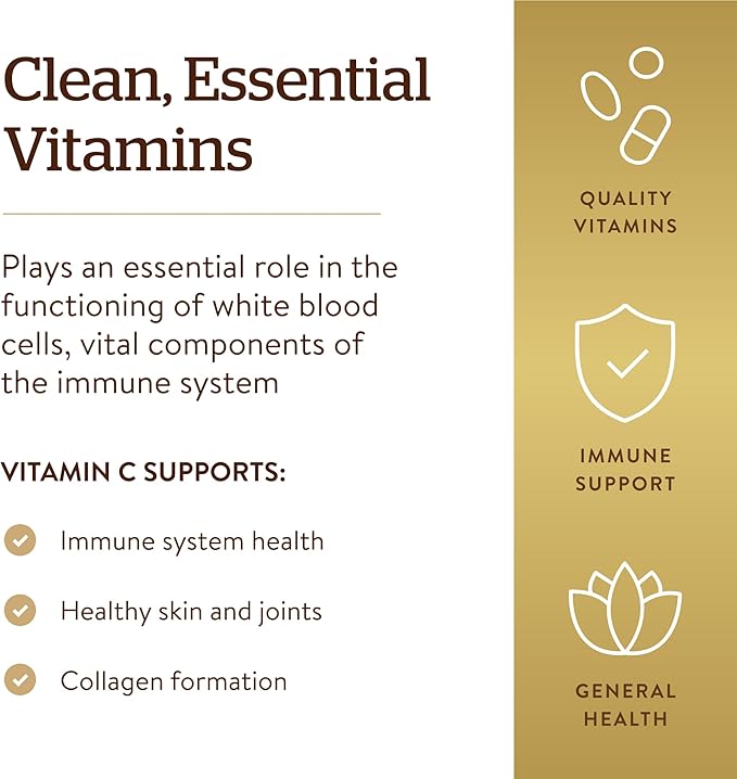Solgar Vitamin C 1000 mg, 250 250 Servings