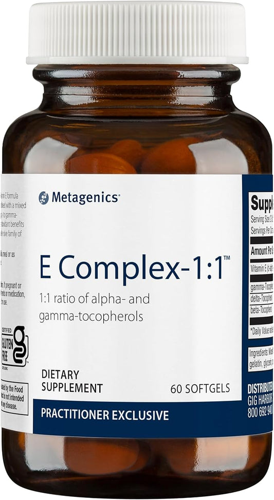 Metagenics E Complex-1:1 60 Softgels