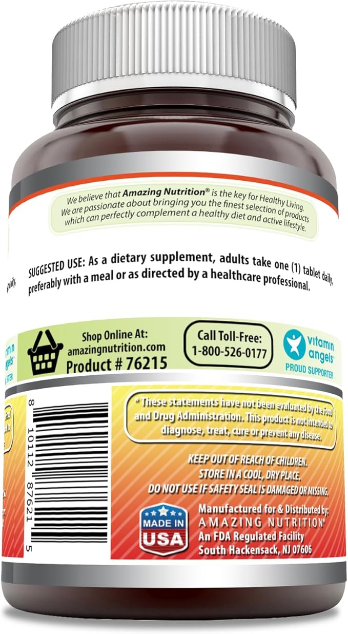 Amazing Formulas Vitamin C with Rose 1000 Mg (120 Count)
